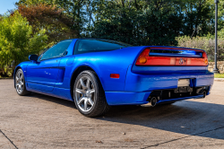 2004 Acura NSX in Long Beach Blue over Tan