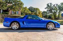 2004 Acura NSX in Long Beach Blue over Tan