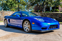 2004 Acura NSX in Long Beach Blue over Tan