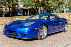 2004 Acura NSX in Long Beach Blue over Tan