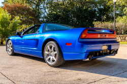 2004 Acura NSX in Long Beach Blue over Tan