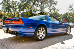 2004 Acura NSX in Long Beach Blue over Tan
