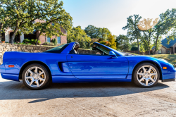 2004 Acura NSX in Long Beach Blue over Tan
