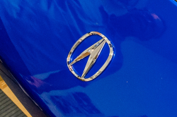 2004 Acura NSX in Long Beach Blue over Tan