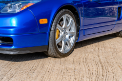 2004 Acura NSX in Long Beach Blue over Tan