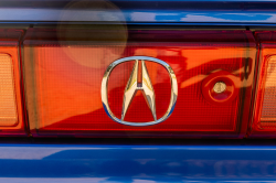 2004 Acura NSX in Long Beach Blue over Tan