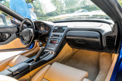 2004 Acura NSX in Long Beach Blue over Tan