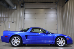 2004 Acura NSX in Long Beach Blue over Tan