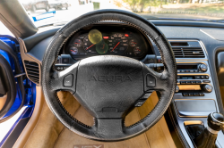 2004 Acura NSX in Long Beach Blue over Tan