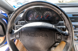 2004 Acura NSX in Long Beach Blue over Tan