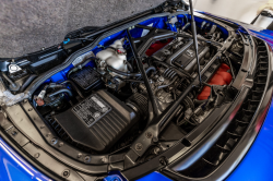 2004 Acura NSX in Long Beach Blue over Tan