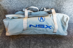 2004 Acura NSX in Long Beach Blue over Tan