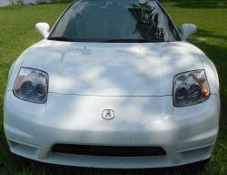 2004 Acura NSX in Grand Prix White over White