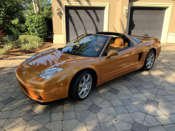 2005 Acura NSX in Imola Orange over Orange