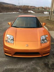 2005 Acura NSX in Imola Orange over Orange