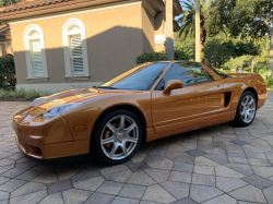 2005 Acura NSX in Imola Orange over Orange