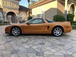 2005 Acura NSX in Imola Orange over Orange