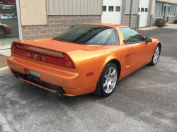 2005 Acura NSX in Imola Orange over Orange