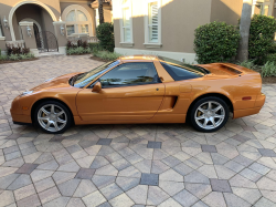 2005 Acura NSX in Imola Orange over Orange