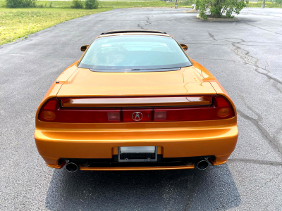 2005 Acura NSX in Imola Orange over Orange