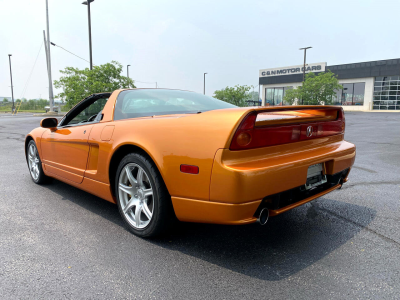 2005 Acura NSX in Imola Orange over Orange