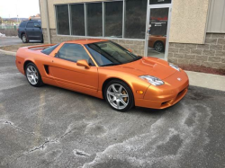 2005 Acura NSX in Imola Orange over Orange