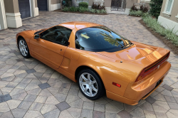 2005 Acura NSX in Imola Orange over Orange