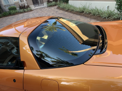 2005 Acura NSX in Imola Orange over Orange