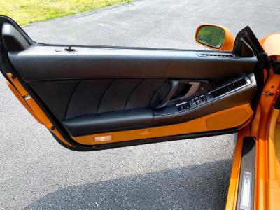 2005 Acura NSX in Imola Orange over Orange