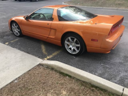 2005 Acura NSX in Imola Orange over Orange