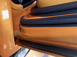 2005 Acura NSX in Imola Orange over Orange