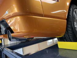 2005 Acura NSX in Imola Orange over Orange