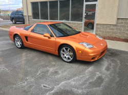 2005 Acura NSX in Imola Orange over Orange