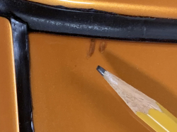 2005 Acura NSX in Imola Orange over Orange