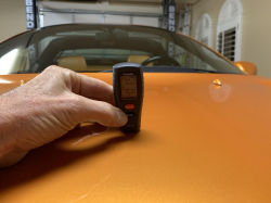 2005 Acura NSX in Imola Orange over Orange