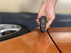 2005 Acura NSX in Imola Orange over Orange