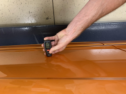 2005 Acura NSX in Imola Orange over Orange