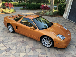 2005 Acura NSX in Imola Orange over Orange