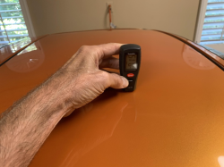 2005 Acura NSX in Imola Orange over Orange