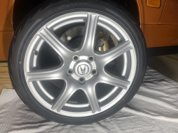 2005 Acura NSX in Imola Orange over Orange