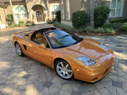 2005 Acura NSX in Imola Orange over Orange