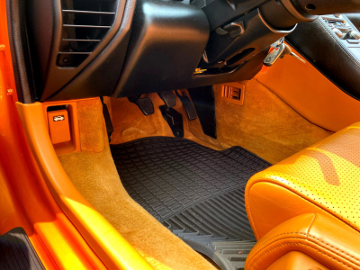2005 Acura NSX in Imola Orange over Orange