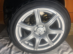 2005 Acura NSX in Imola Orange over Orange