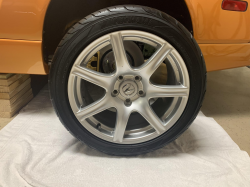 2005 Acura NSX in Imola Orange over Orange