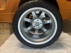 2005 Acura NSX in Imola Orange over Orange