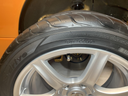 2005 Acura NSX in Imola Orange over Orange