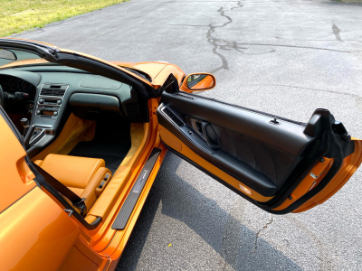 2005 Acura NSX in Imola Orange over Orange