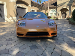 2005 Acura NSX in Imola Orange over Orange