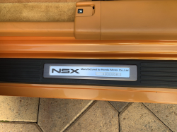 2005 Acura NSX in Imola Orange over Orange