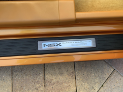 2005 Acura NSX in Imola Orange over Orange